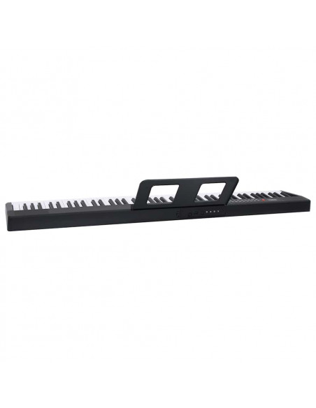 Tastiera Elettrica per Pianoforte a 88 Tasti Leggio Pieghevole