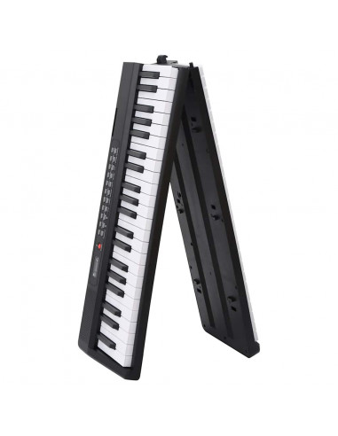Tastiera Elettrica per Pianoforte a 88 Tasti Leggio Pieghevole