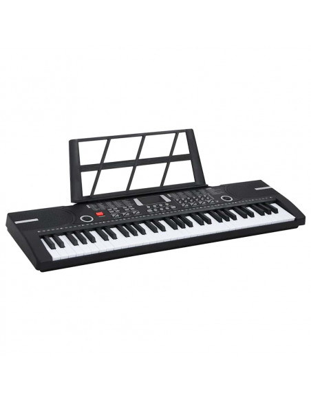 Tastiera Elettrica per Pianoforte a 61 Tasti Leggio per Bambini