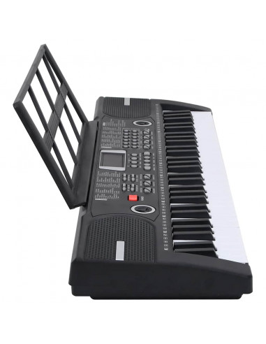 Tastiera Elettrica per Pianoforte a 61 Tasti Leggio per Bambini