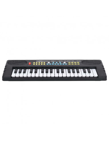 Tastiera Elettrica Pianoforte a 37 Tasti Microfono per Bambini