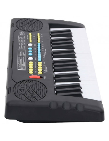 Tastiera Elettrica Pianoforte a 37 Tasti Microfono per Bambini