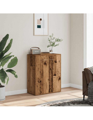 Credenza Legno Antico 60x30x75 cm in Legno Multistrato