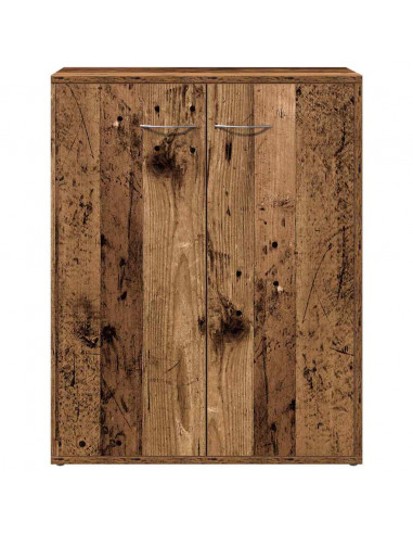 Credenza Legno Antico 60x30x75 cm in Legno Multistrato