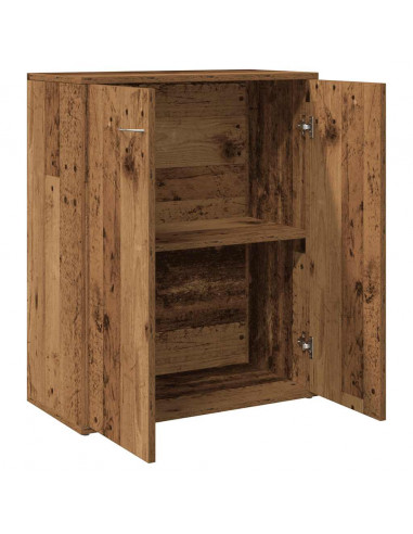 Credenza Legno Antico 60x30x75 cm in Legno Multistrato