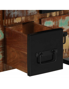 Credenza 50x35x70 in Legno Massello di Recupero 2