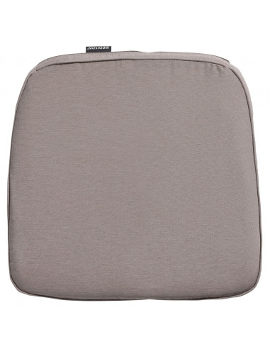 Madison Cuscino per Sedia da Giardino in Vimini Panama 48x48cm Tortora