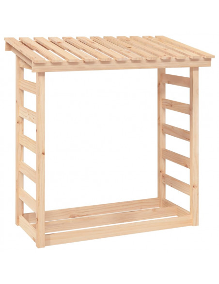 Portalegna 108x64,5x110 cm in Legno Massello di Pino