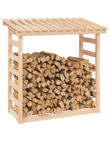 Portalegna 108x64,5x110 cm in Legno Massello di Pino