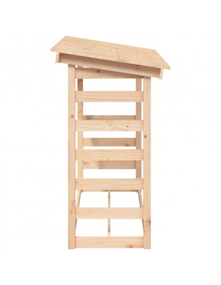 Portalegna 108x64,5x110 cm in Legno Massello di Pino