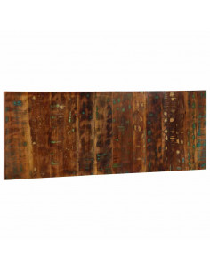 Testiera Multicolore 140 cm in Legno Massello Recupero