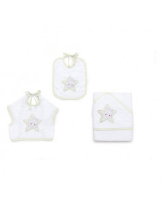 Set bavaglini Italbaby 15 5020 206 STAR Avorio