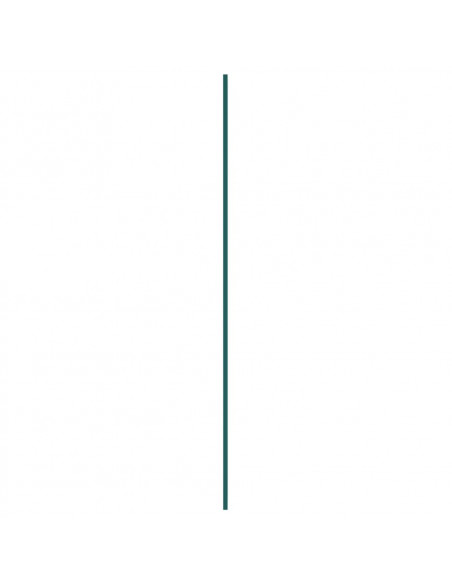 Pannelli da Tetto 12 pz in Acciaio Zincato Verdi 100x45 cm