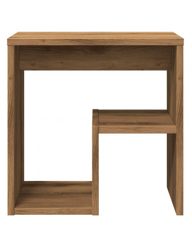 Comodino Rovere Artigianale 40x30x40 cm in Legno Multistrato