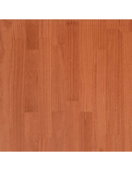 Letto senza Materasso Marrone Cera 90x200 cm Legno di Pino