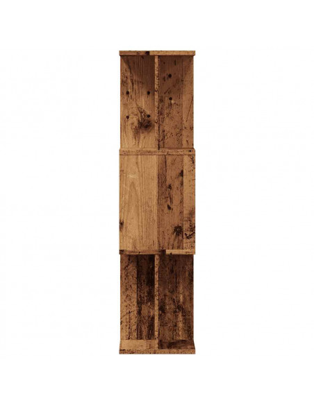 Libreria in Legno Antico 80x24x96 cm in Legno Multistrato