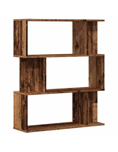 Libreria in Legno Antico 80x24x96 cm in Legno Multistrato