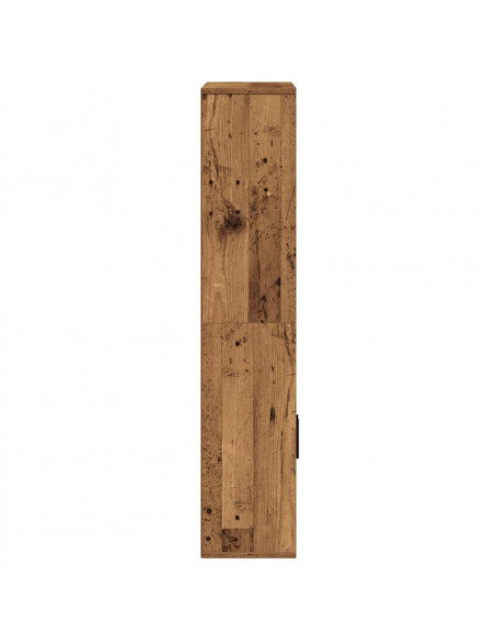 Libreria Legno Vecchio 60x24x120 cm in Legno Multistrato