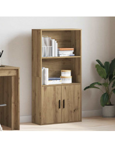 Libreria Rovere Artigianale 60x24x120 cm in Truciolato 2