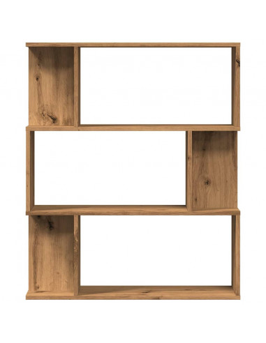 Libreria Rovere Artigianale 80x24x96 cm Legno Multistrato