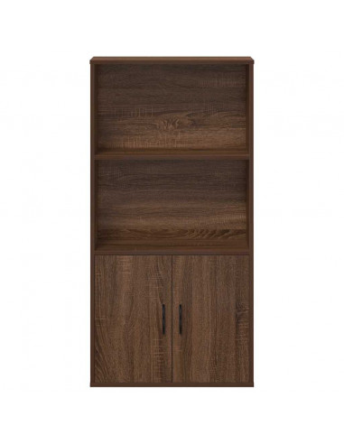 Libreria Rovere Marrone 60x24x120 cm in Legno Multistrato