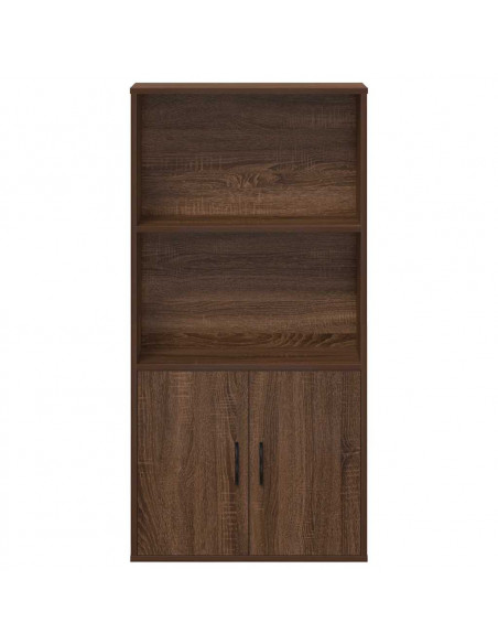 Libreria Rovere Marrone 60x24x120 cm in Legno Multistrato