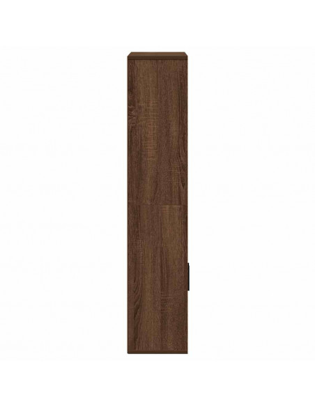Libreria Rovere Marrone 60x24x120 cm in Legno Multistrato