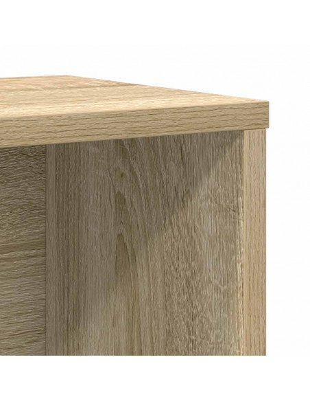Libreria Rovere Sonoma 60x24x76,5 cm in Legno Multistrato