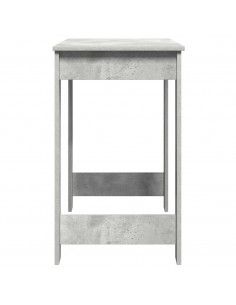 Scrivania Grigio Cemento 100x45x75 cm in Legno Multistrato