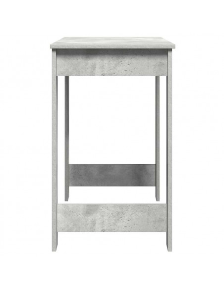 Scrivania Grigio Cemento 100x45x75 cm in Legno Multistrato