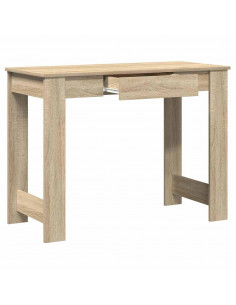 Scrivania Rovere Sonoma 100x45x75 cm in Legno Multistrato