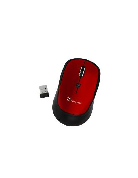 Techmade Mouse Wireless TM-XJ35 Red