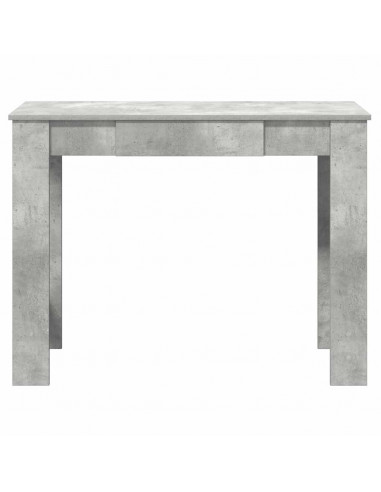 Scrivania Grigio Cemento 100x45x75 cm in Legno Multistrato