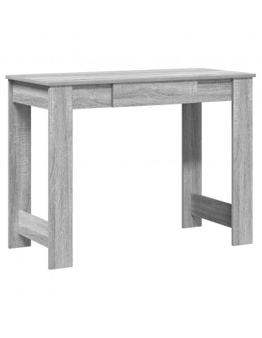 Scrivania Grigio Sonoma 100x45x75 cm in Legno Multistrato