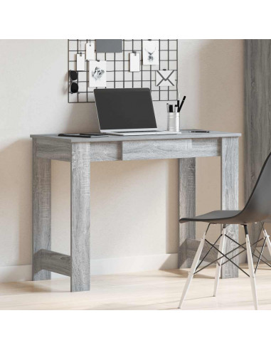 Scrivania Grigio Sonoma 100x45x75 cm in Legno Multistrato