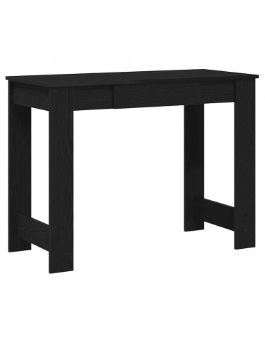 Scrivania Nera 100x45x75 cm in Legno Multistrato