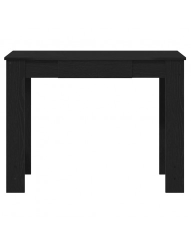 Scrivania Nera 100x45x75 cm in Legno Multistrato