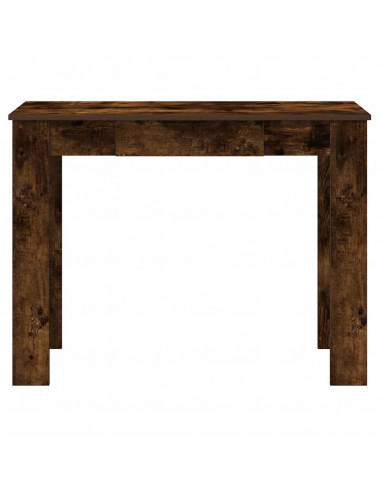 Scrivania Rovere Fumo 100x45x75 cm in Legno Multistrato