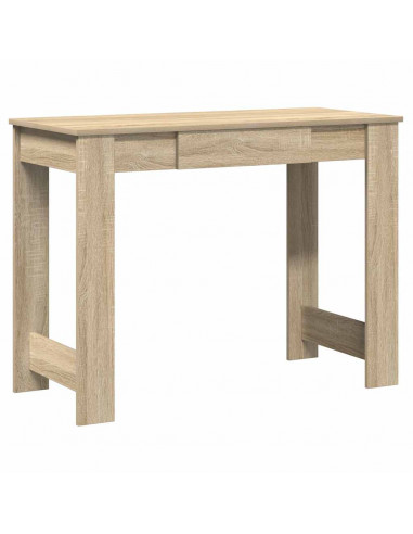 Scrivania Rovere Sonoma 100x45x75 cm in Legno Multistrato