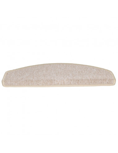 Tappetini per Scale 15 pz Grigio Talpa 65x24x4 cm