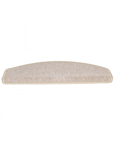 Tappetini per Scale 15 pz Grigio Talpa 65x24x4 cm