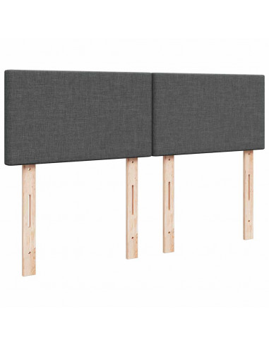 Struttura Letto Pouf con Materasso 140x200 cm in Tessuto