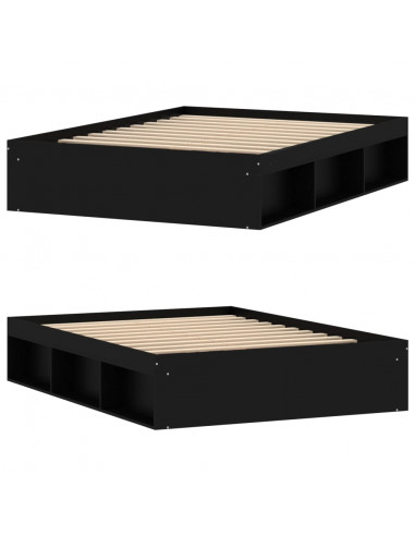 Giroletto Nero 135x190 cm Double