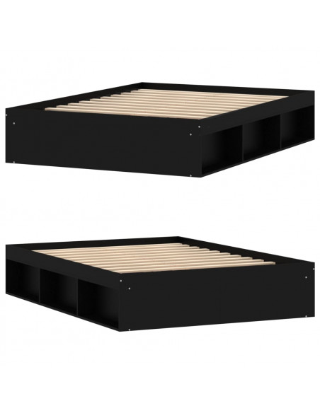Giroletto Nero 135x190 cm Double