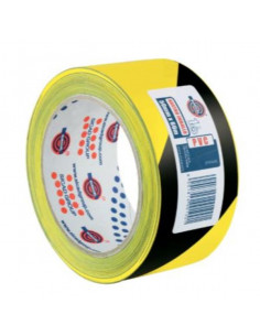ROTOLO PVC GIALLO/NERO 50X66