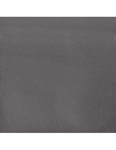 Giroletto a Molle con Materasso Grigio 140x190 cm in Similpelle