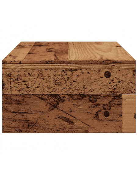 Supporto per Monitor Legno Antico 42x24x13 cm Legno Multistrato