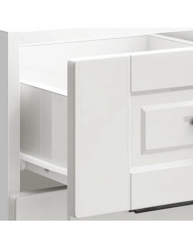 Base da Cucina Porto Bianco Lucido in Legno Multistrato