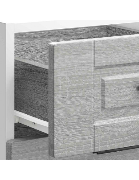 Base da Cucina Porto Grigio Sonoma in Legno Multistrato