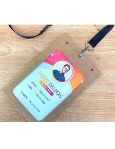 CF50 PORTABADGE A6 CARTONCINO